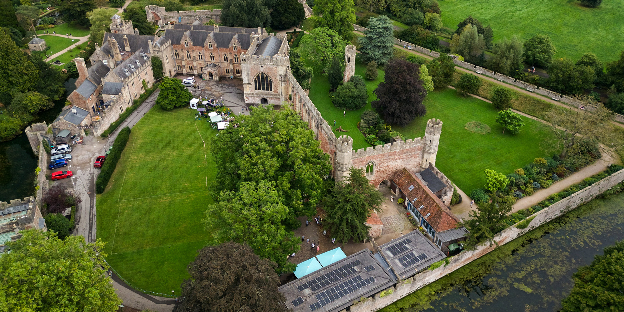 Bishops Castle - solar panel installation