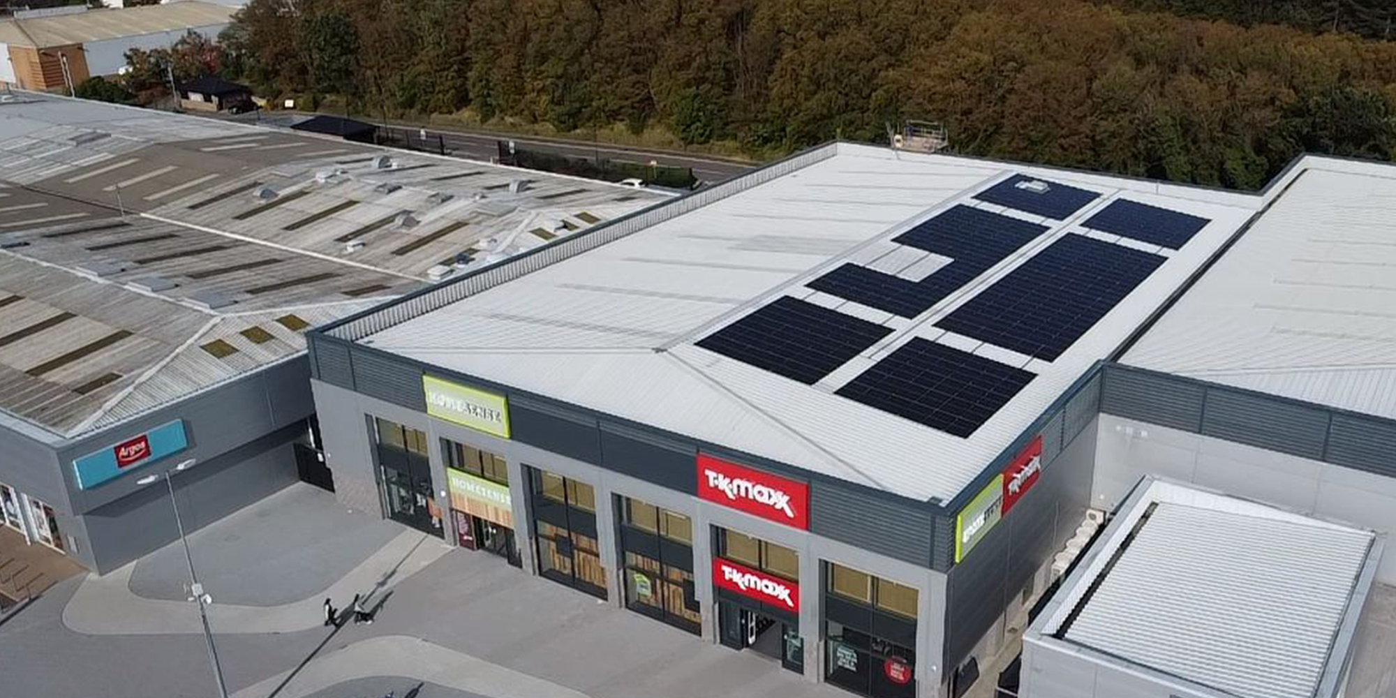 TK Maxx - solar panel installation