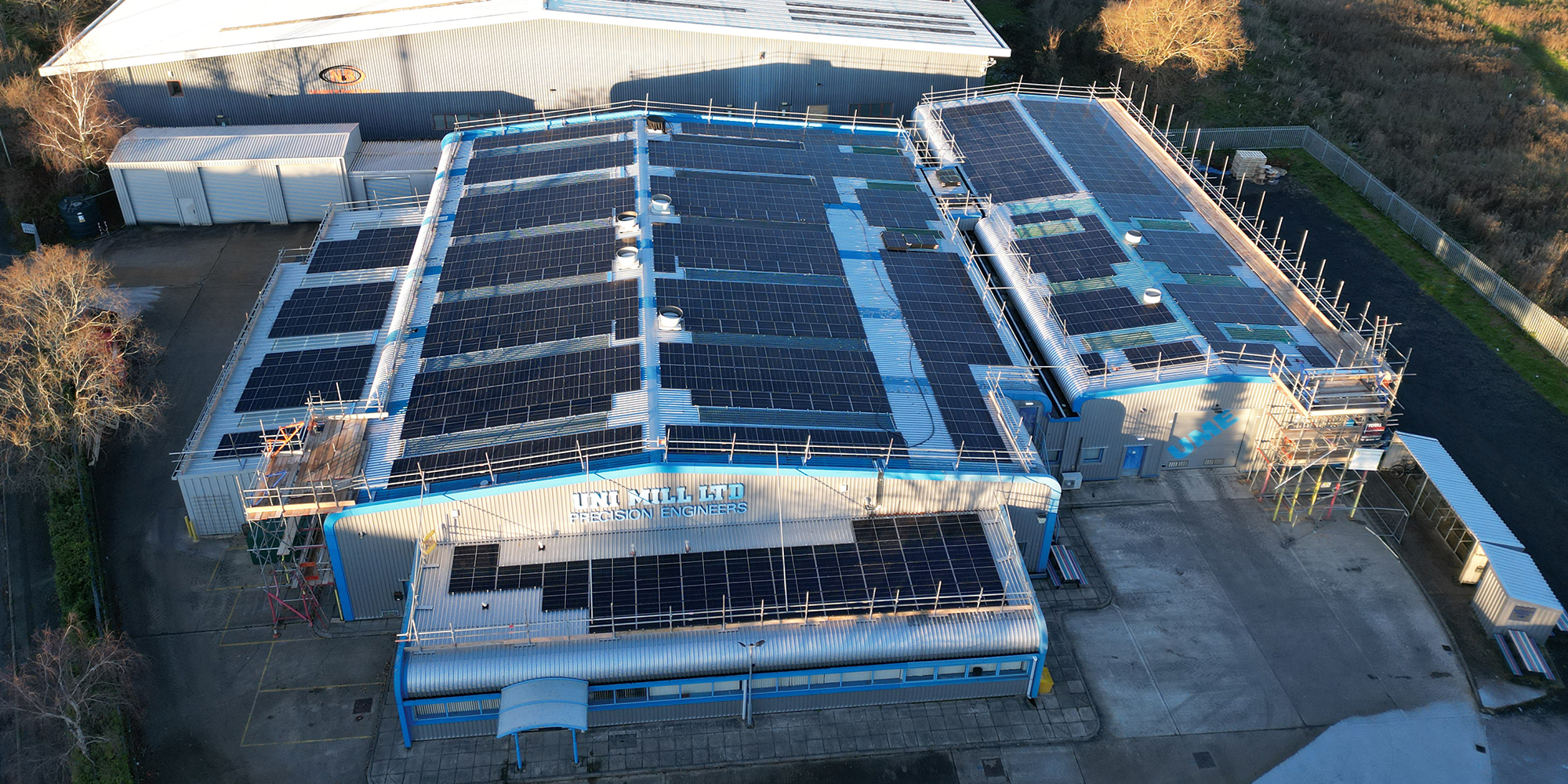 Uni Mill Engineering - solar panel installation